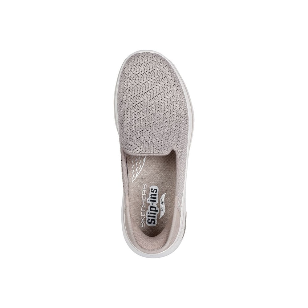 Skechers Go Walk Arch Fit  - Delara Slip Ins - Taupe - image 004 |ww_colour=taupe|ww_order=004|