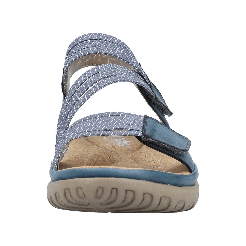 Rieker 64870 Vegan Touch Close Sandal - Blue - image 003 |ww_colour=blue|ww_order=003|
