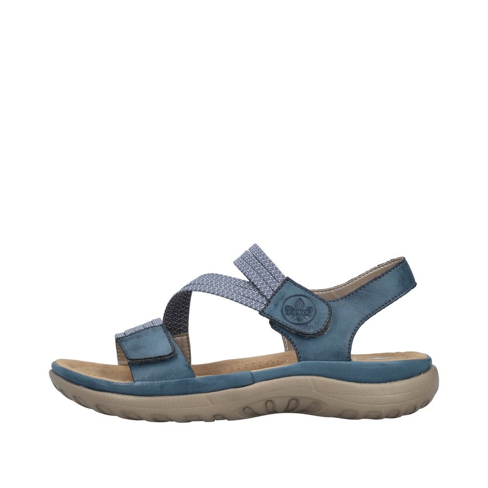 Rieker 64870 Vegan Touch Close Sandal - Blue - image 006 |ww_colour=blue|ww_order=006|