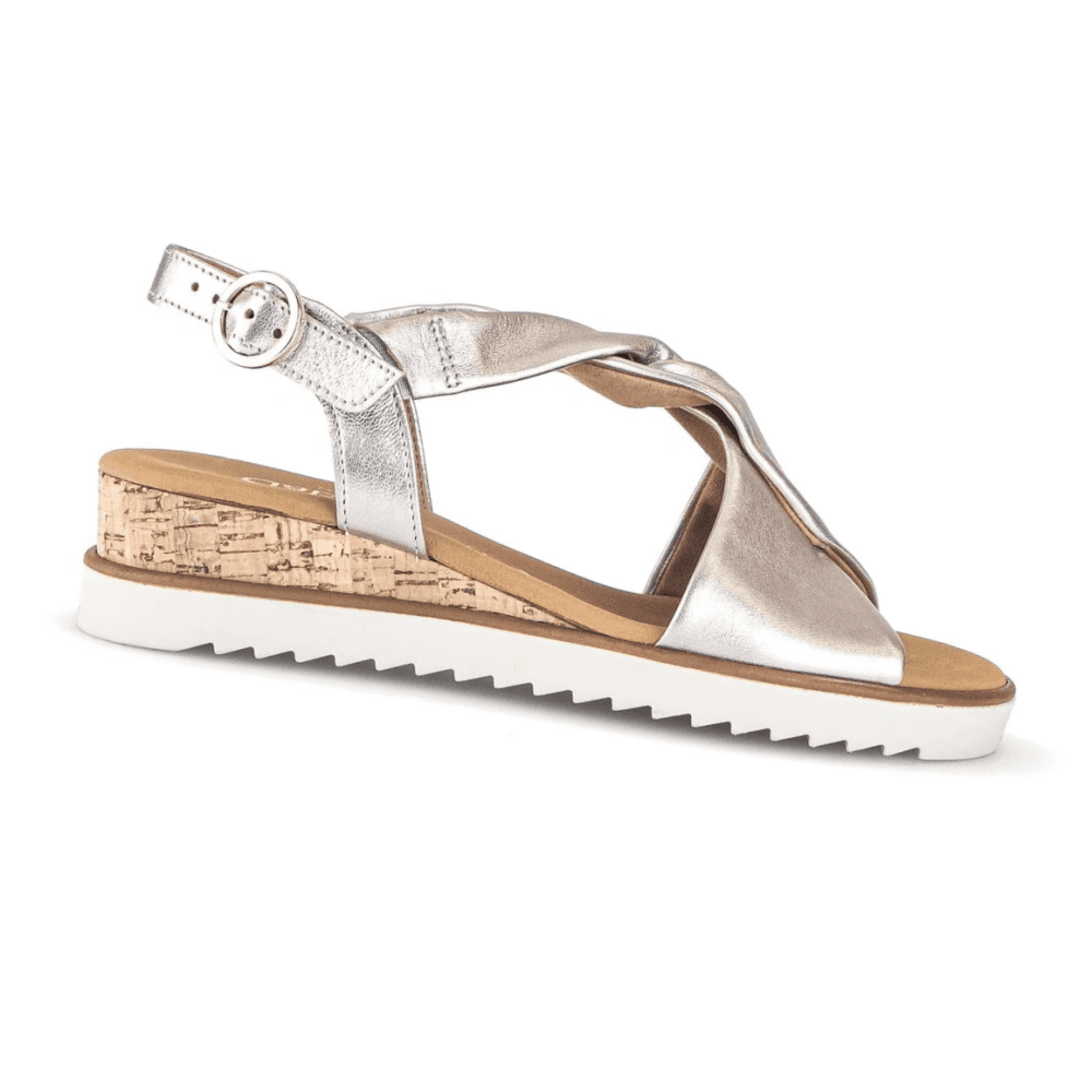 Gabor Rich Low Wedge Sandal - Puder - image 001 |ww_colour=puder|ww_order=001|