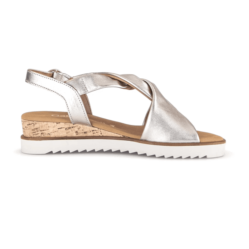 Gabor Rich Low Wedge Sandal - Puder - image 003 |ww_colour=puder|ww_order=003|