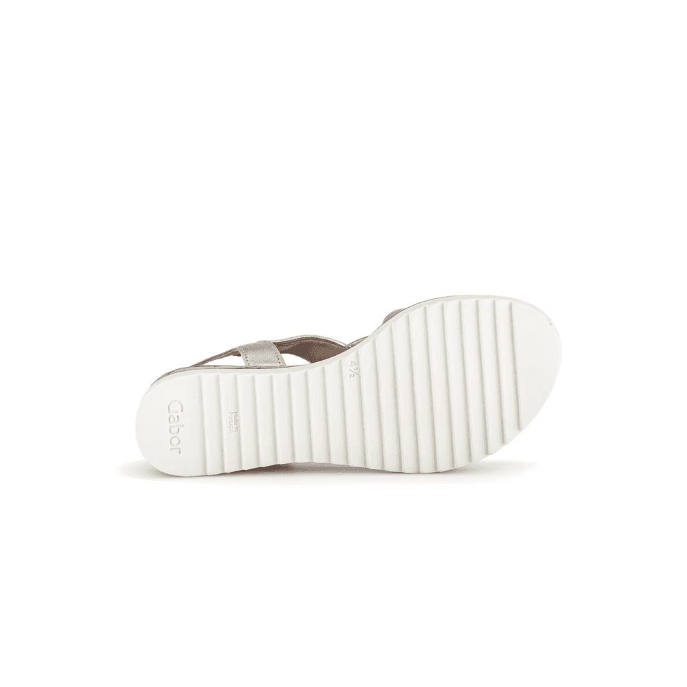 Gabor Rich Low Wedge Sandal - Puder - image 004 |ww_colour=puder|ww_order=004|