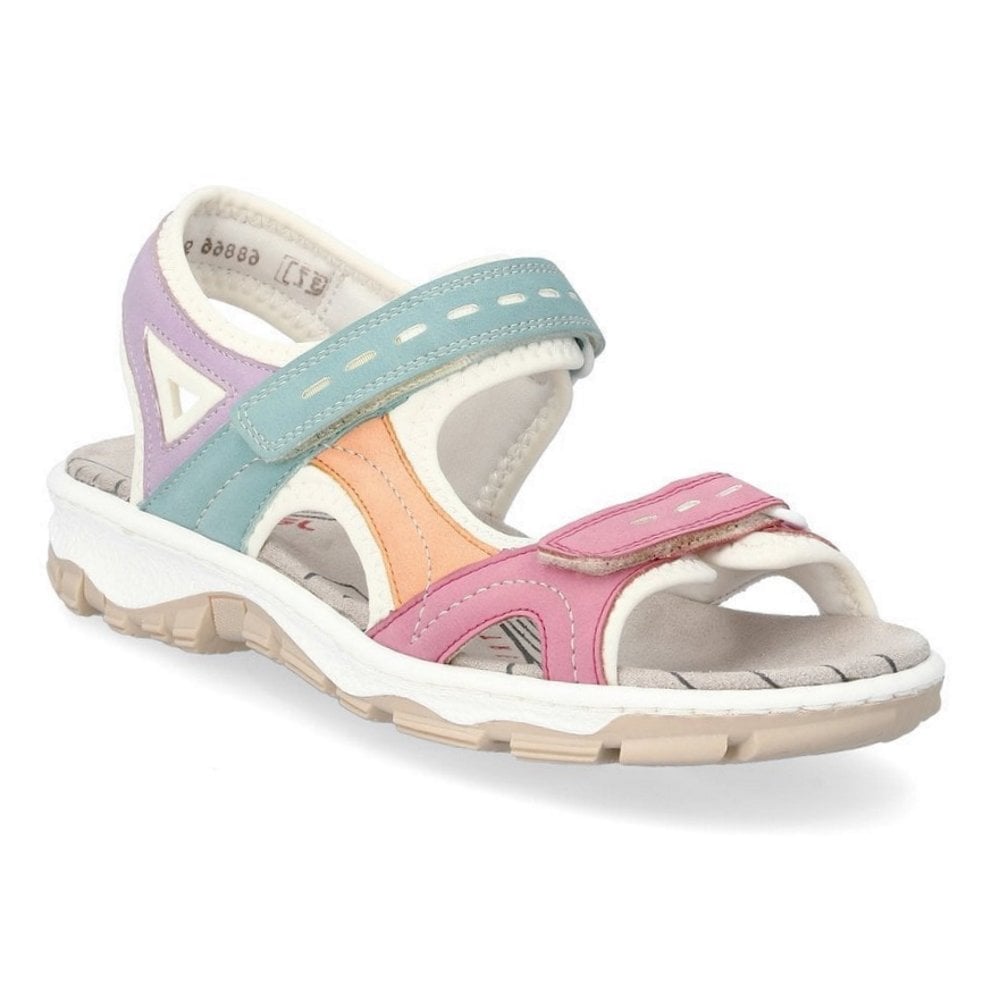 Rieker 68866 Walking Sandal - Multi - image 001 |ww_colour=multi|ww_order=001|