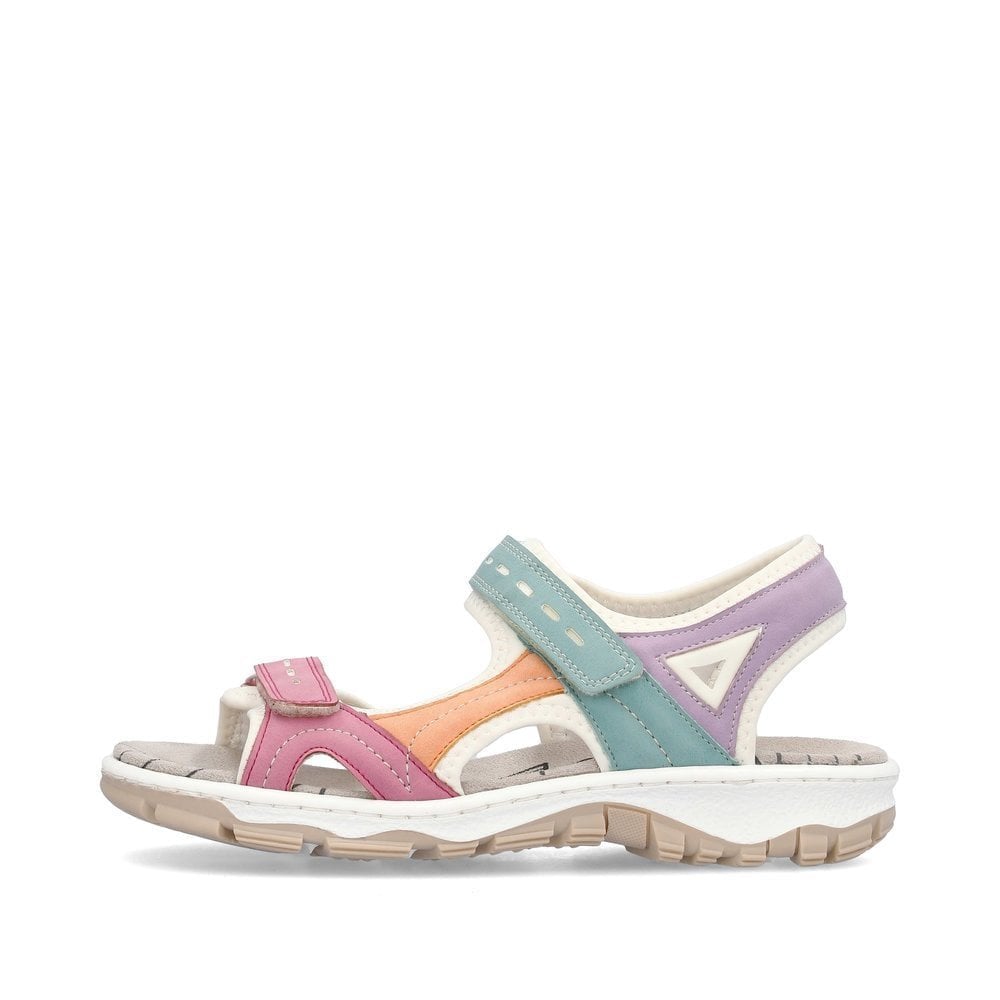 Rieker 68866 Walking Sandal - Multi - image 002 |ww_colour=multi|ww_order=002|