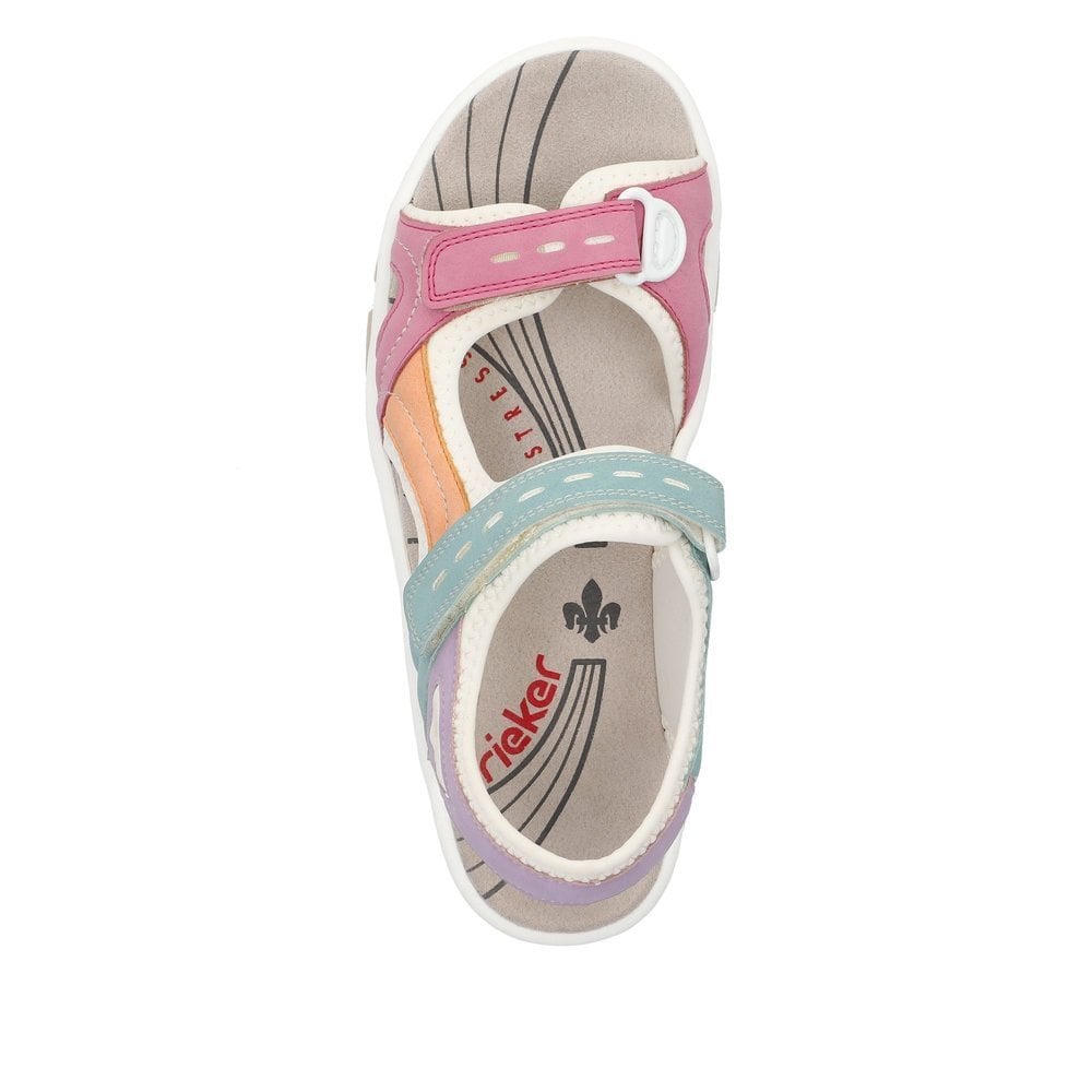 Rieker 68866 Walking Sandal - Multi - image 003 |ww_colour=multi|ww_order=003|