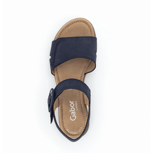 Gabor Marion Touch Strap Sandal - Blue - image 002 |ww_colour=blue|ww_order=002|
