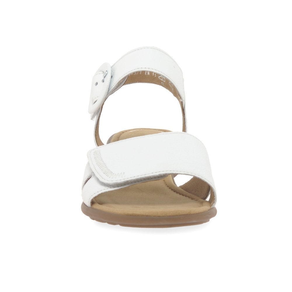 Gabor Marion Touch Strap Sandal - White - image 002 |ww_colour=white|ww_order=002|