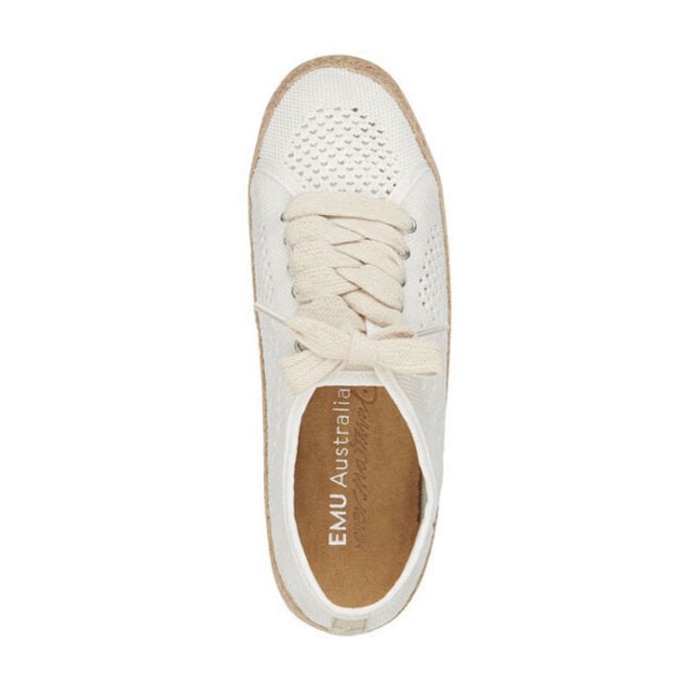 EMU Australia Agonis Mac Espadrille Trainer - Coconut - image 002 |ww_colour=coconut|ww_order=002|