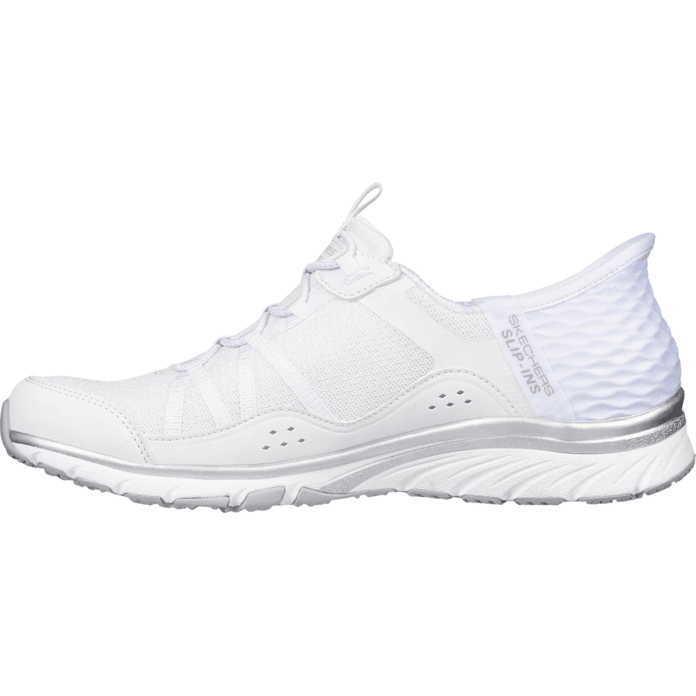 Skechers Gratis Sport - Awe Inspiring SLIP INS - White/Silver - image 004 |ww_colour=white-silver|ww_order=004|