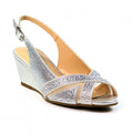 Lunar Emmerline Slingback Wedge Sandal - Silver - image 001 |ww_colour=silver|ww_order=001|