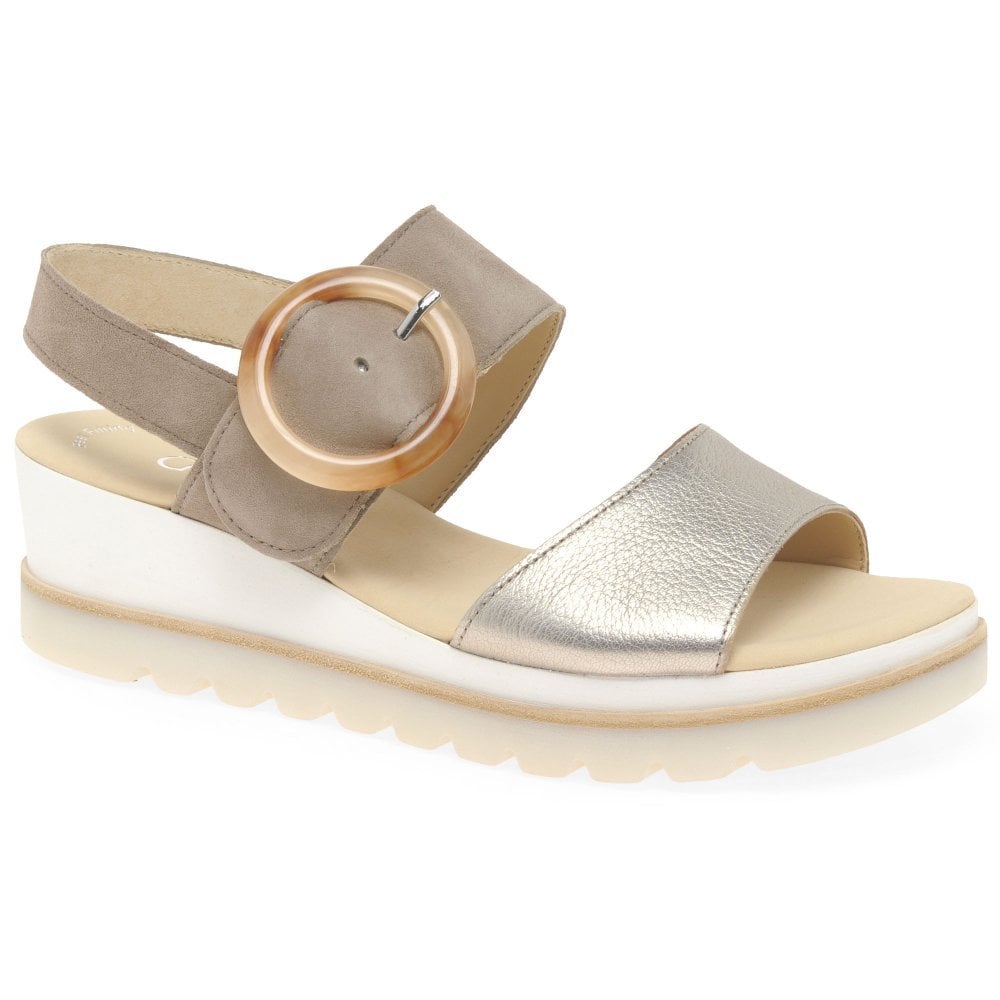 Gabor Yeo Wedge Sandal - Puder - image 001 |ww_colour=puder|ww_order=001|