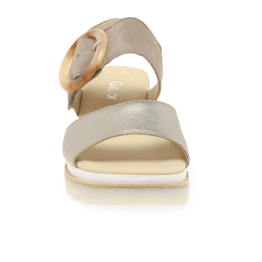 Gabor Yeo Wedge Sandal - Puder - image 003 |ww_colour=puder|ww_order=003|