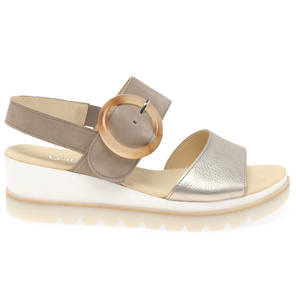 Gabor Yeo Wedge Sandal - Puder - image 006 |ww_colour=puder|ww_order=006|