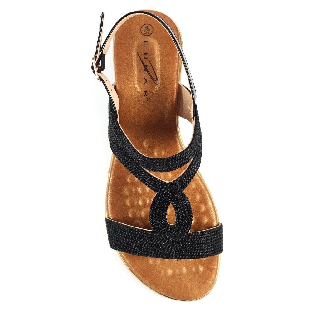 Lunar Lisia Sandal - Black - image 004 |ww_colour=black|ww_order=004|