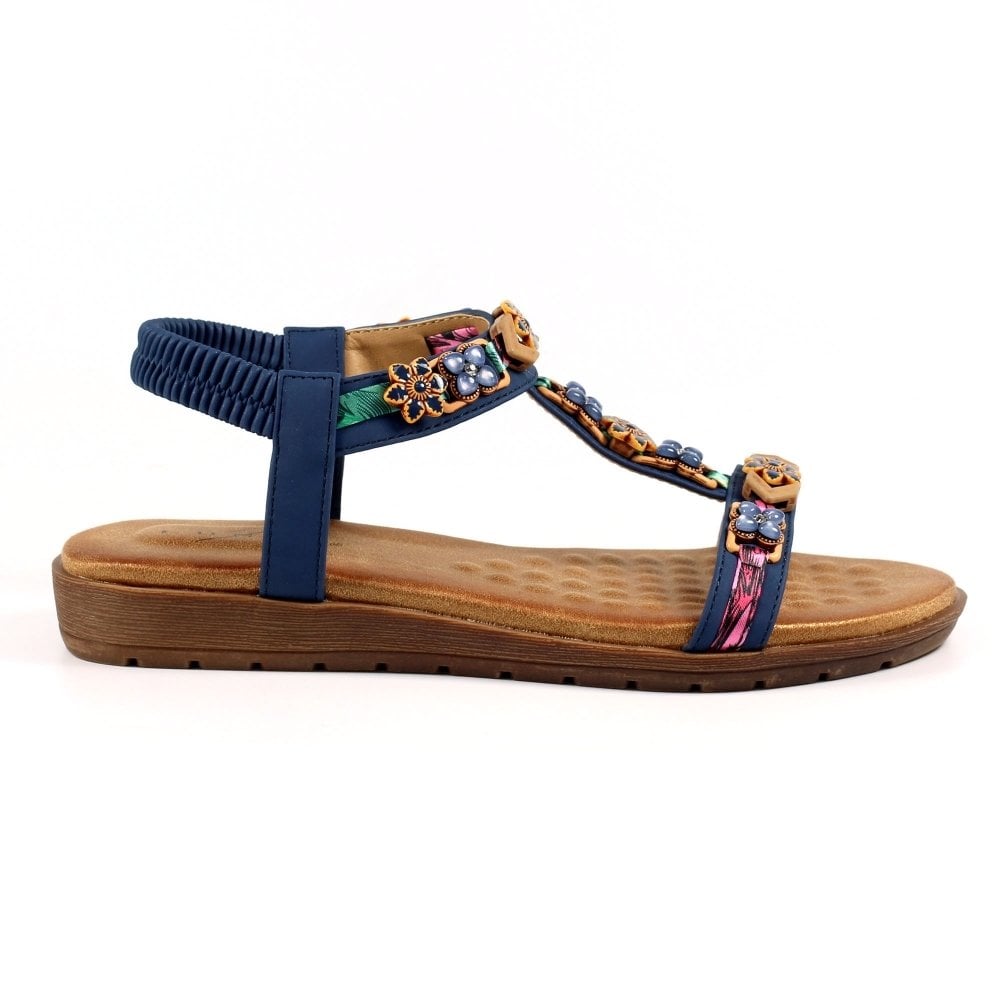 Lunar Becca Sandal - Blue - image 005 |ww_colour=blue|ww_order=005|