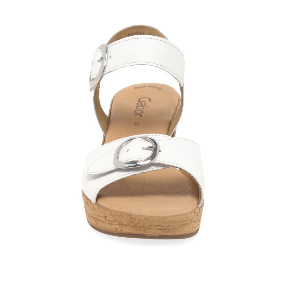 Gabor Fantastica Heeled Sandal - White - image 002 |ww_colour=white|ww_order=002|