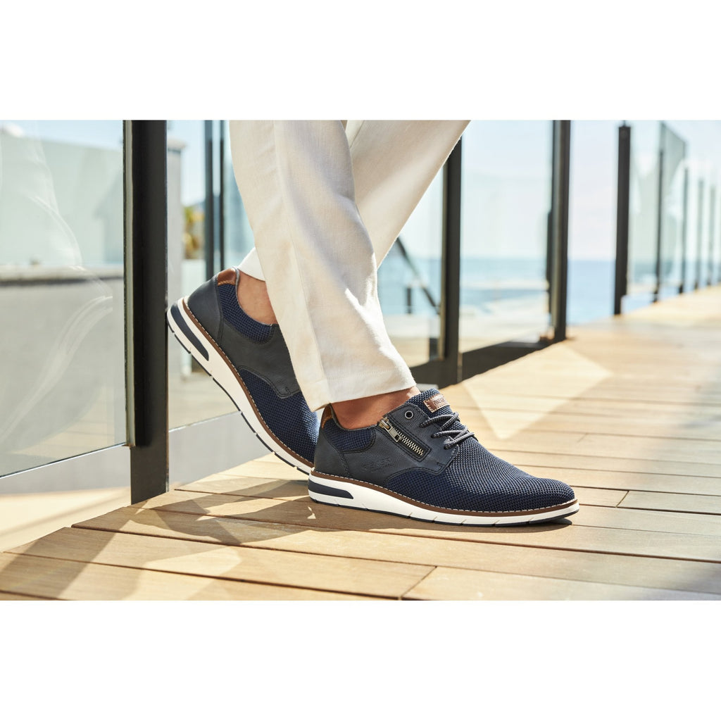 Rieker 11311 Slip On Casual Shoe - Blue - image 003 |ww_colour=blue|ww_order=003|