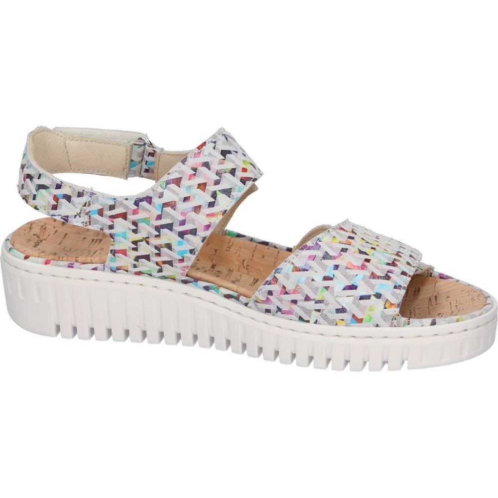 Waldlaufer 955001 Willow Adjustable Sandal - Multi - image 005 |ww_colour=multi|ww_order=005|