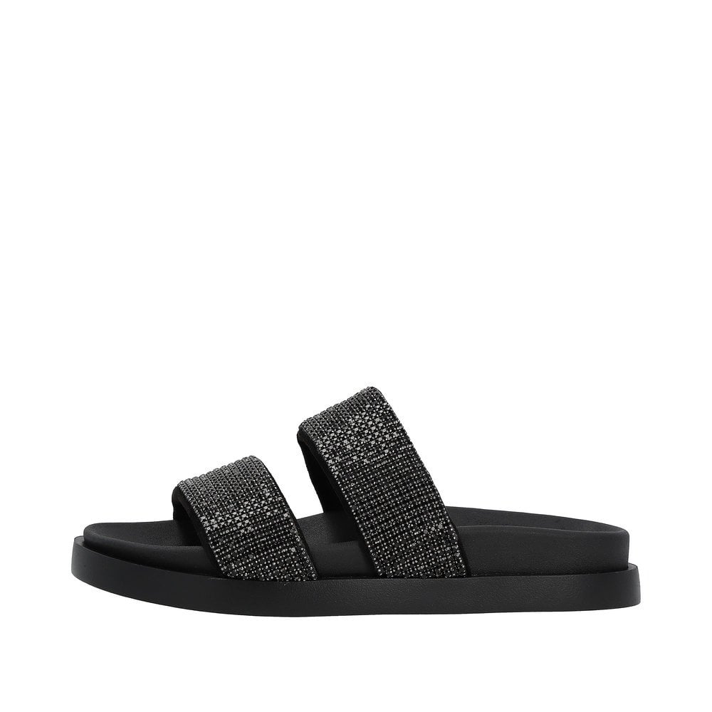 Rieker W1451 Slider Mule Sandal - Black - image 006 |ww_colour=black|ww_order=006|