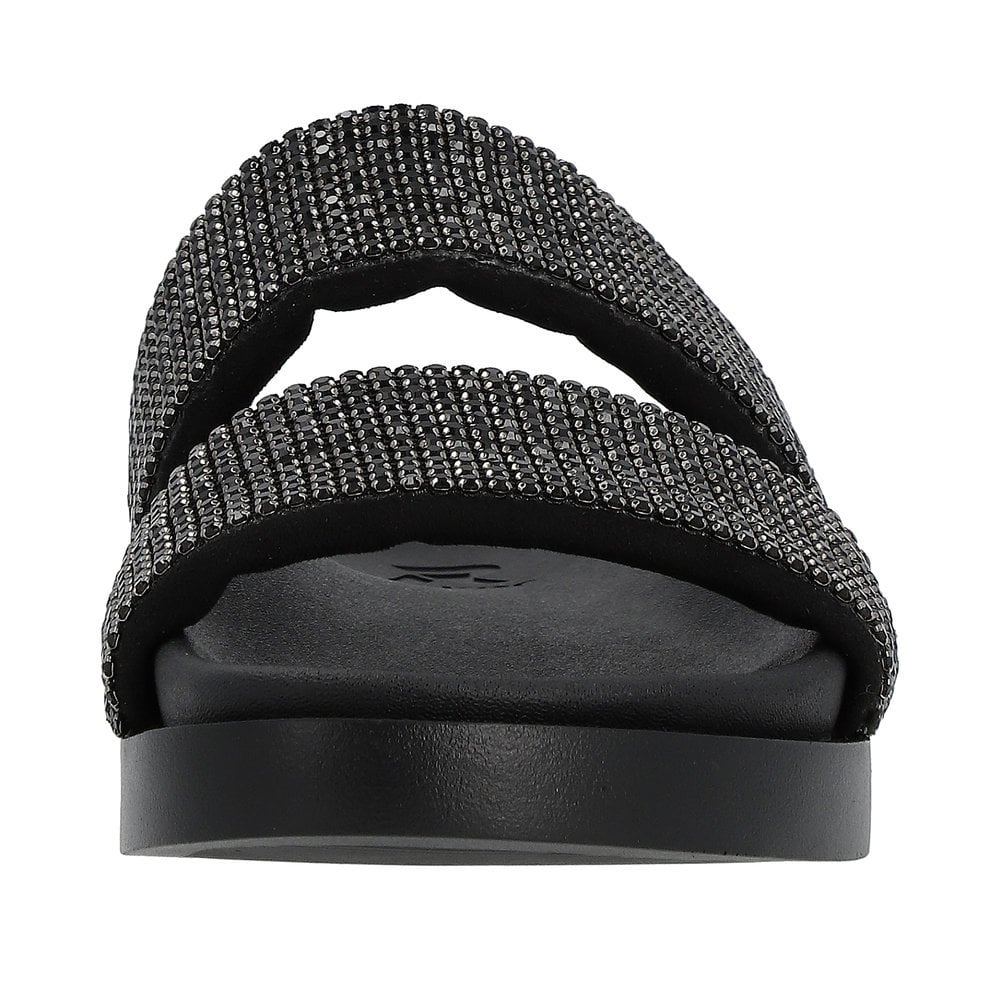 Rieker W1451 Slider Mule Sandal - Black - image 007 |ww_colour=black|ww_order=007|