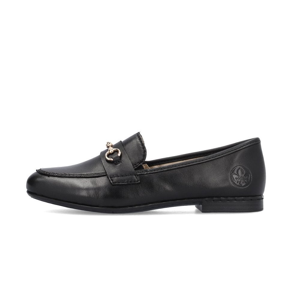 Rieker 51764 Slip On Loafer - Black - image 005 |ww_colour=black|ww_order=005|