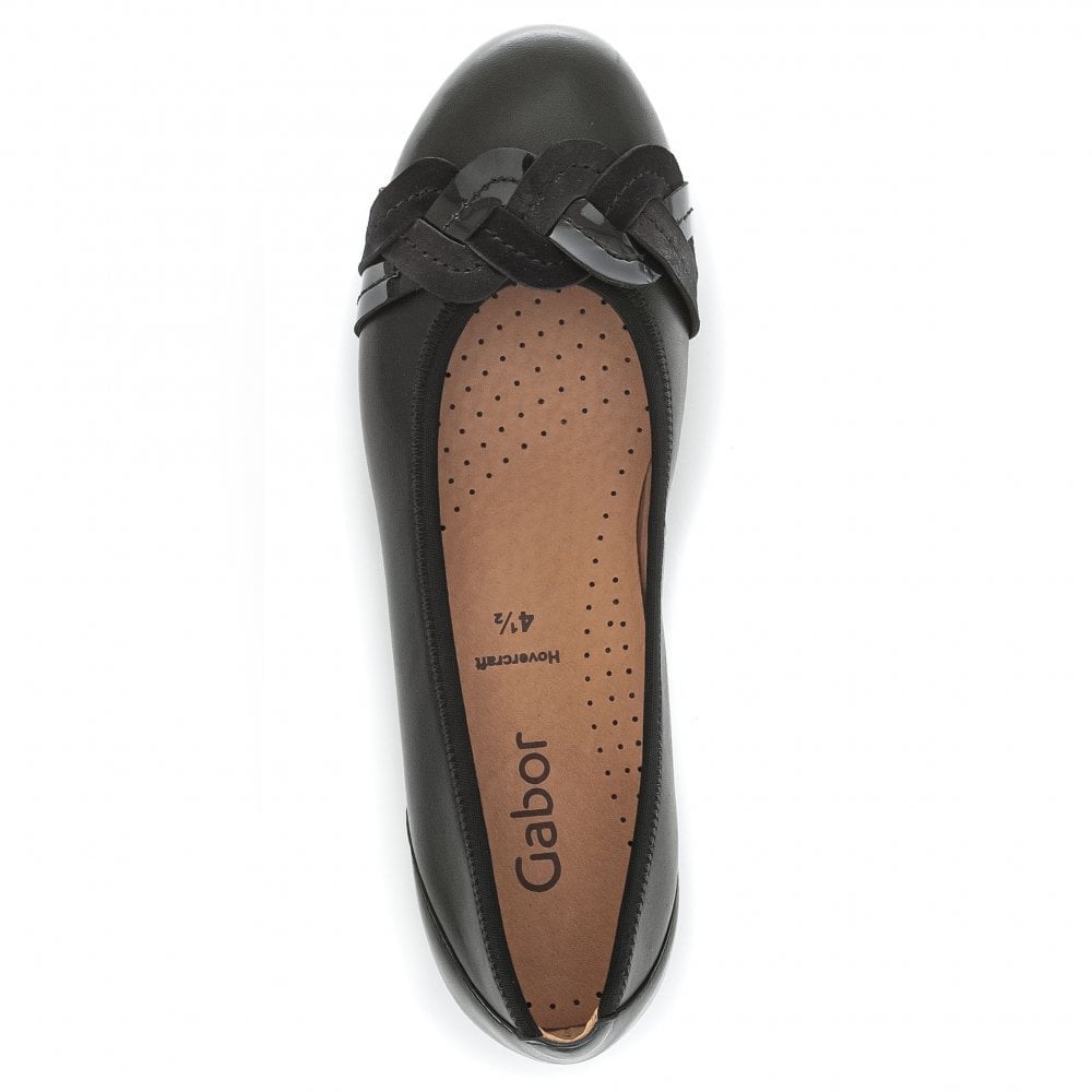 Gabor Redhill Ballet Pump - Black - image 003 |ww_colour=black|ww_order=003|