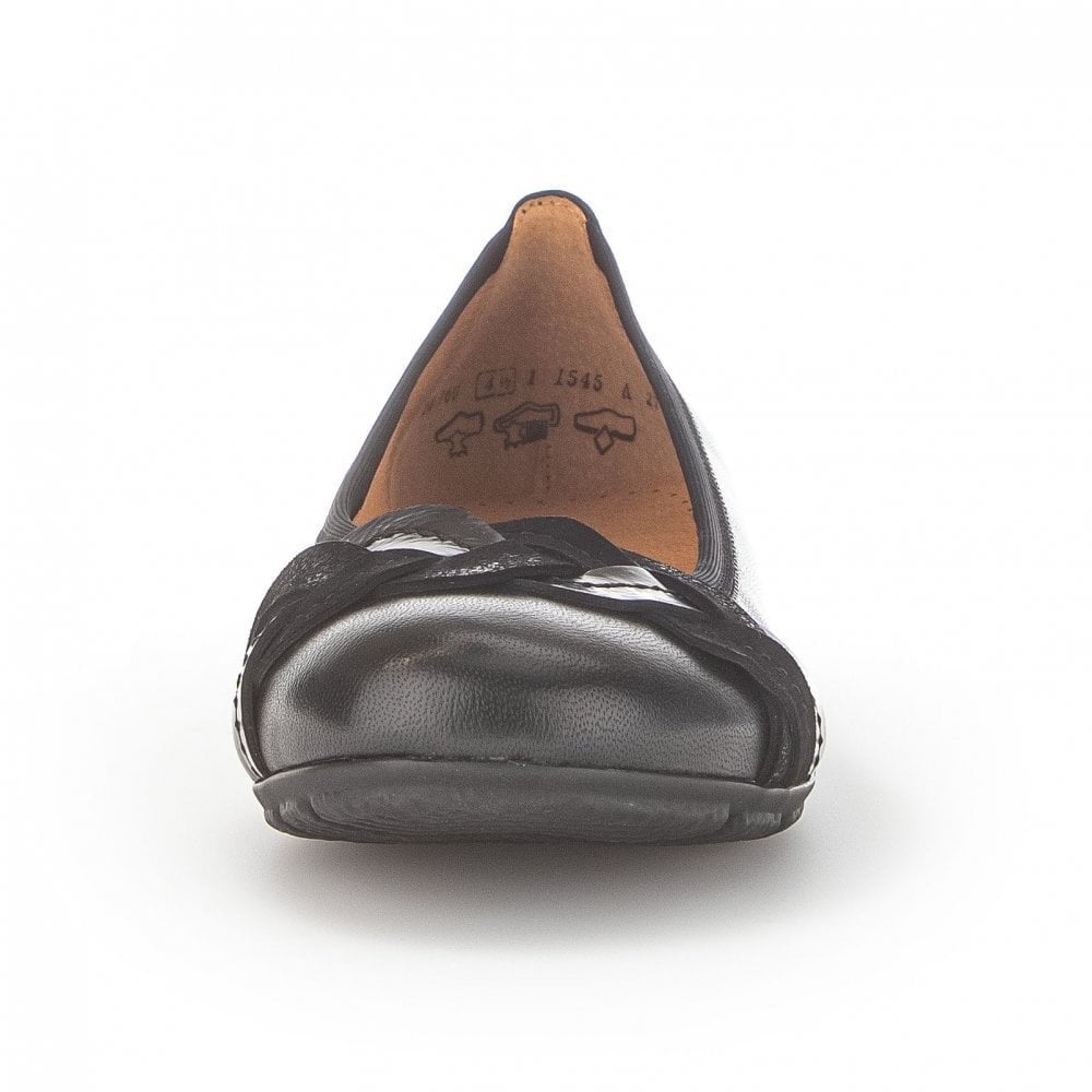 Gabor Redhill Ballet Pump - Black - image 006 |ww_colour=black|ww_order=006|