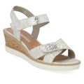 Remonte R6252 Adjustable Wedge Sandal - Gold - image 001 |ww_colour=gold|ww_order=001|