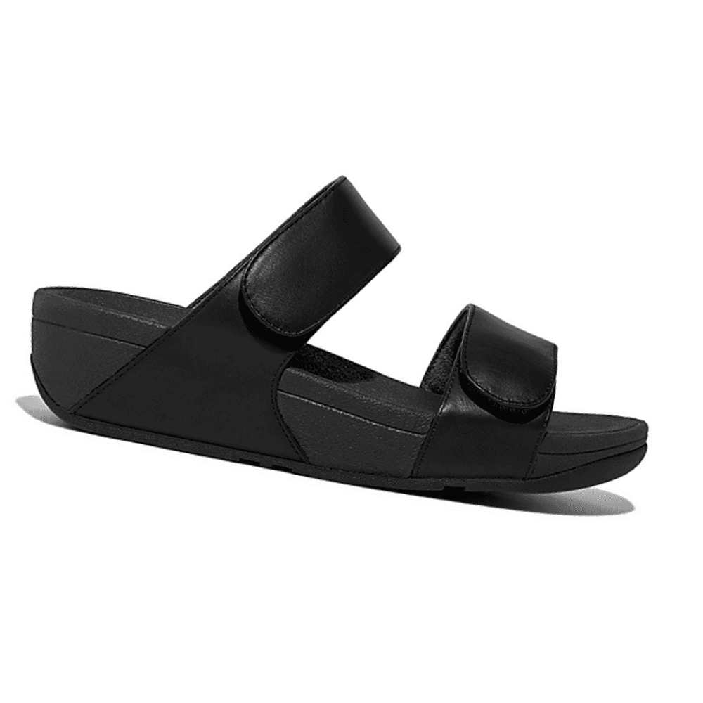 Fitflop Lulu Adjustable Slides - Black - image 001 |ww_colour=black|ww_order=001|