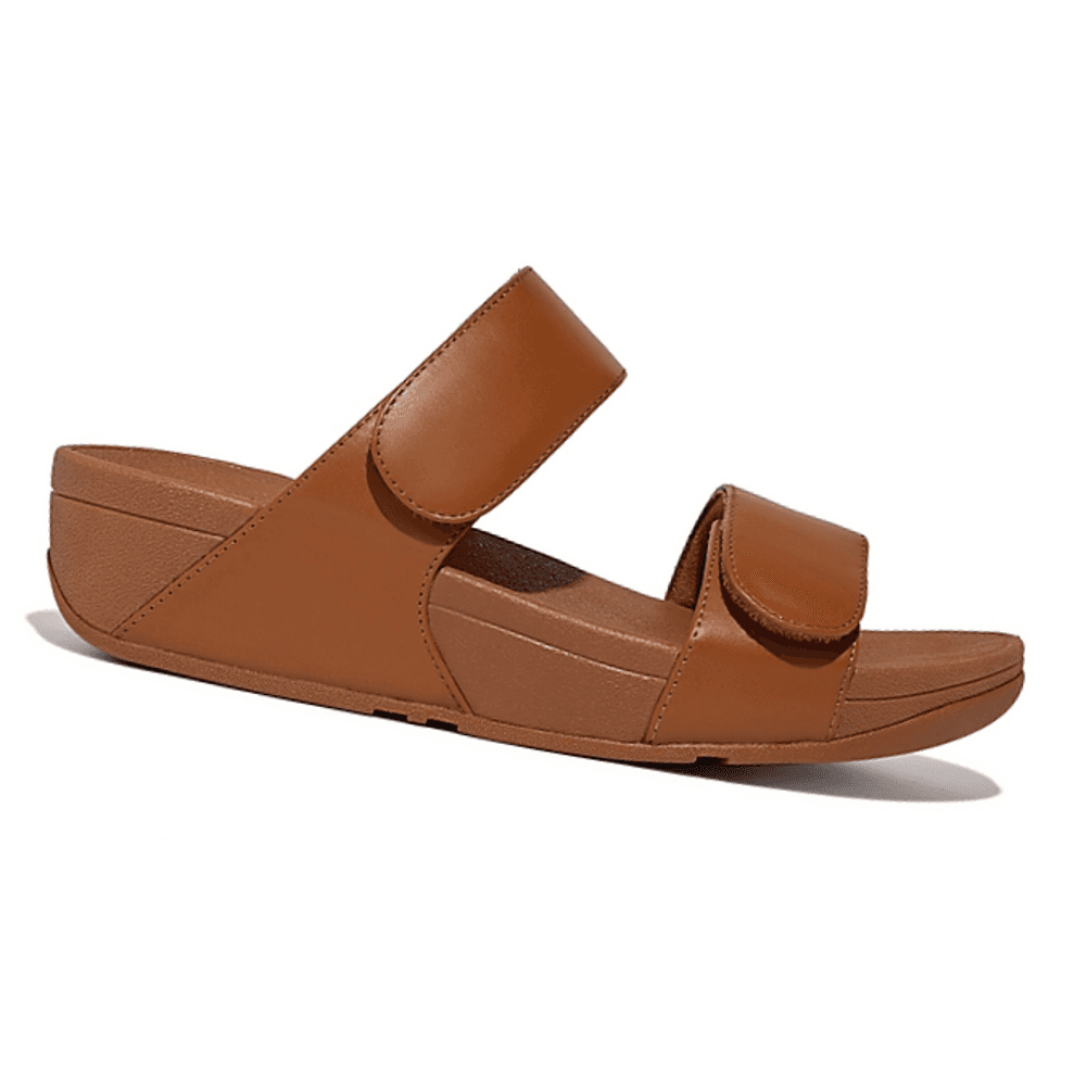 Fitflop Lulu Adjustable Slides - Light Tan - image 001 |ww_colour=light-tan|ww_order=001|