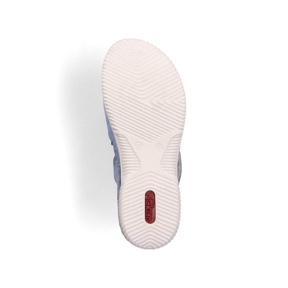 Rieker V7474 Wide Fit Heel In Adjustable Sandal - Blue - image 002 |ww_colour=blue|ww_order=002|