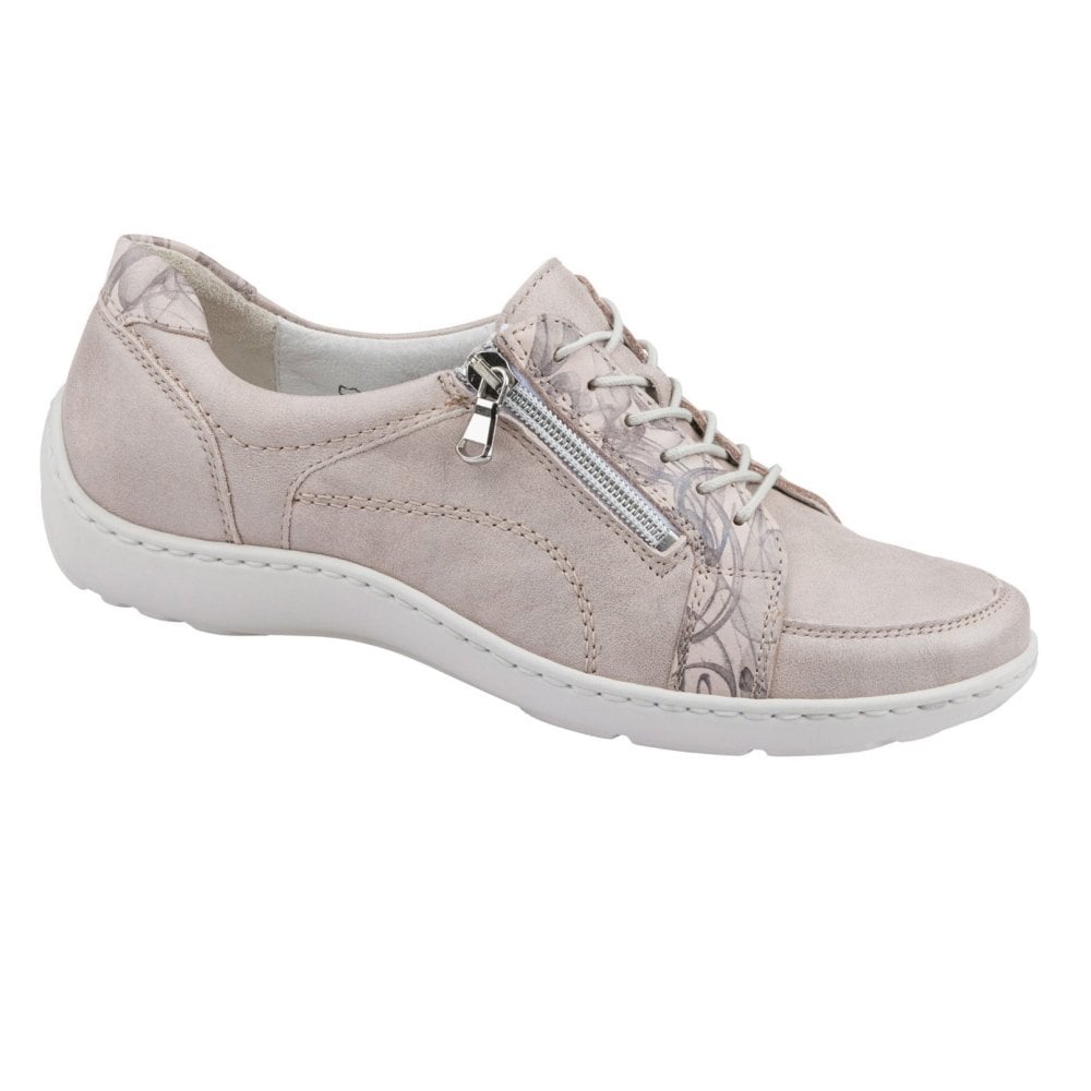 Waldlaufer Henni Lace Up Shoe - Apricot - image 001 |ww_colour=apricot|ww_order=001|
