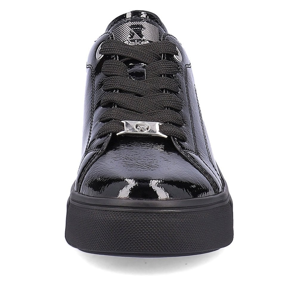 Rieker W0501 Lace Up Casual Shoe - Black - image 006 |ww_colour=black|ww_order=006|