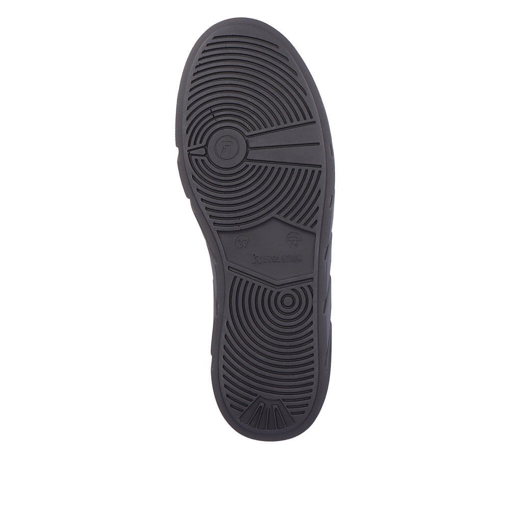 Rieker W0501 Lace Up Casual Shoe - Black - image 007 |ww_colour=black|ww_order=007|