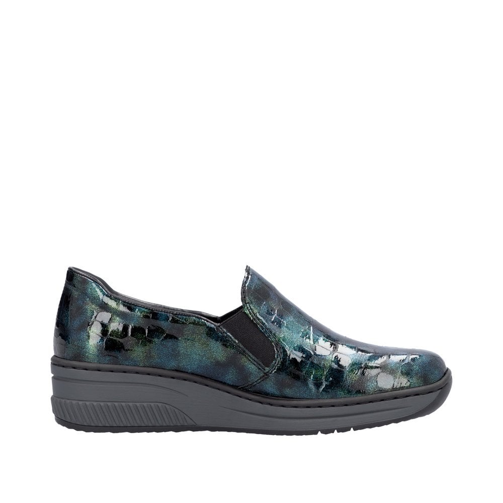 Rieker 48752 Slip On Shoe - Green - image 002 |ww_colour=green|ww_order=002|