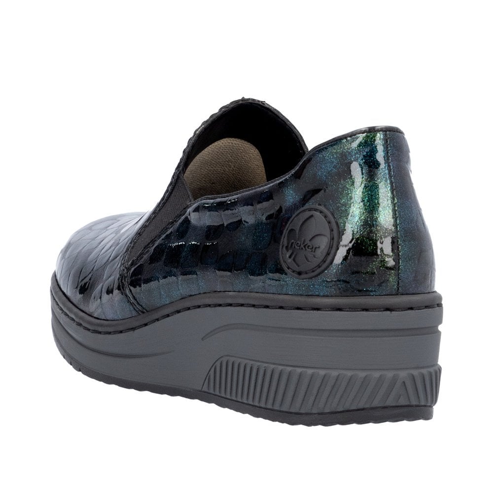 Rieker 48752 Slip On Shoe - Green - image 003 |ww_colour=green|ww_order=003|