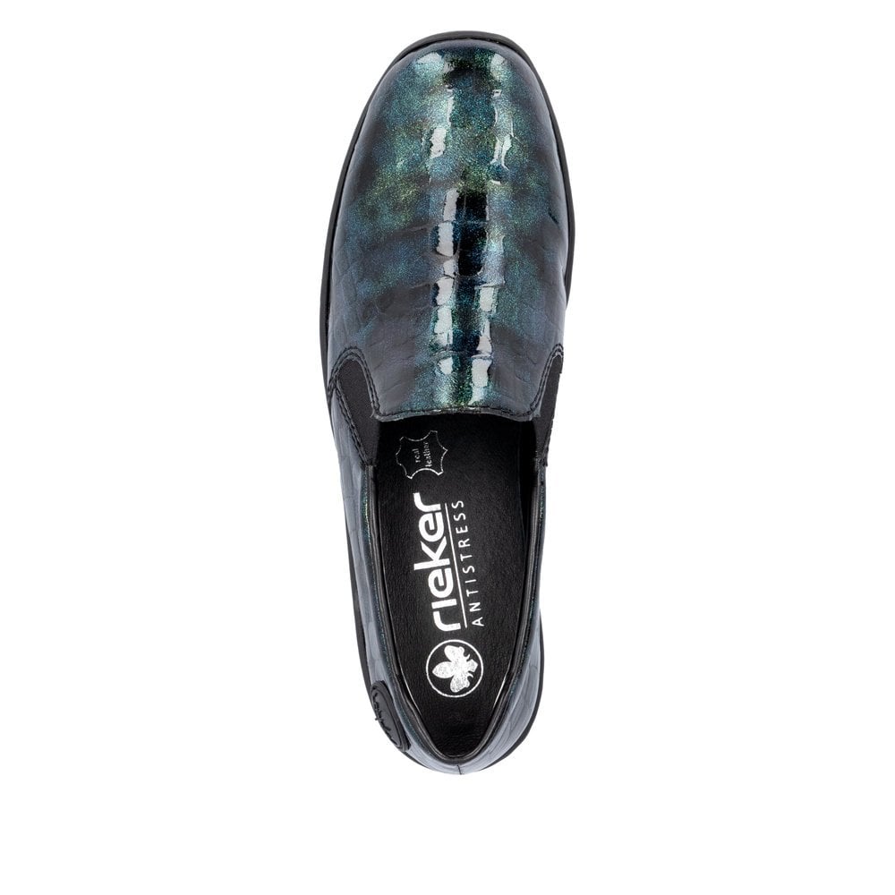 Rieker 48752 Slip On Shoe - Green - image 004 |ww_colour=green|ww_order=004|