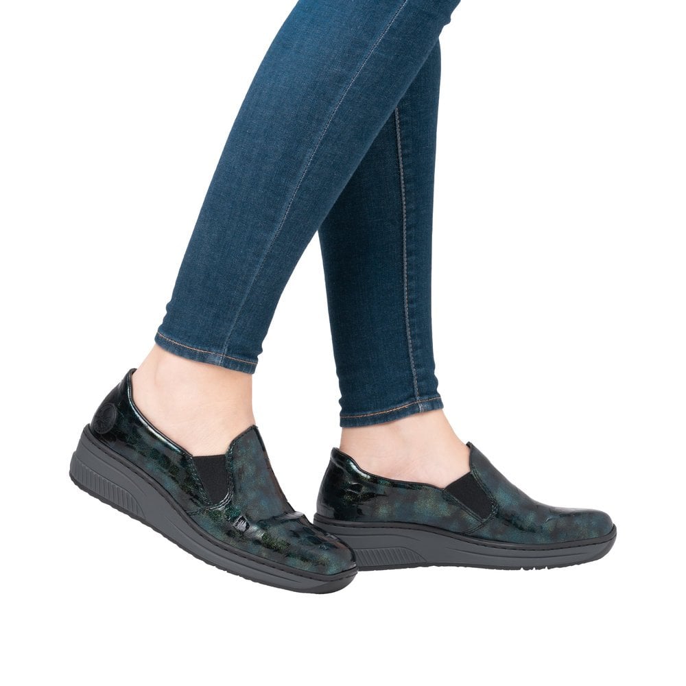 Rieker 48752 Slip On Shoe - Green - image 008 |ww_colour=green|ww_order=008|