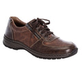 Rieker 03329 Lace & Zip Up Shoe - Brown - image 001 |ww_colour=brown|ww_order=001|