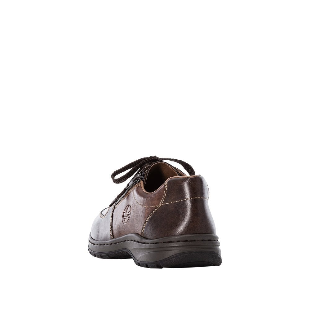 Rieker 03329 Lace & Zip Up Shoe - Brown - image 003 |ww_colour=brown|ww_order=003|