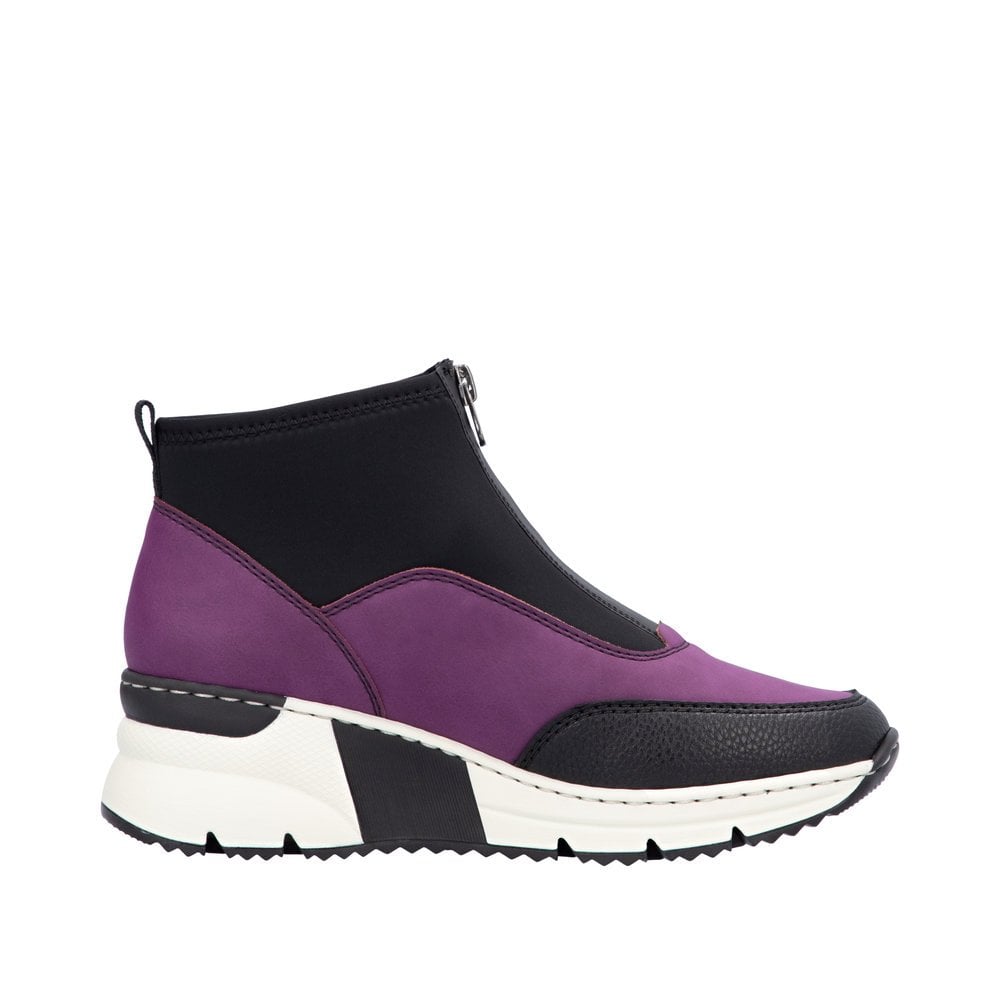 Rieker Korsica N6352 Ankle Boot - Purple - image 002 |ww_colour=purple|ww_order=002|