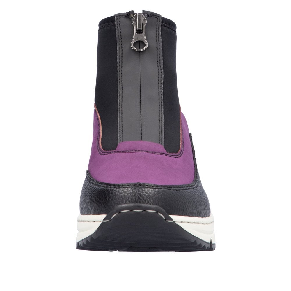 Rieker Korsica N6352 Ankle Boot - Purple - image 006 |ww_colour=purple|ww_order=006|