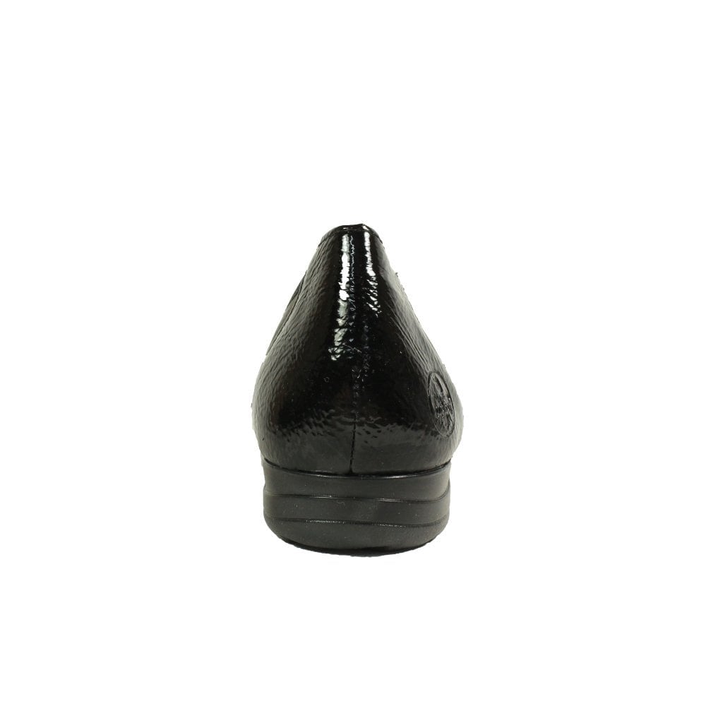 Rieker L9351 Ballet Shoe - Black - image 002 |ww_colour=black|ww_order=002|