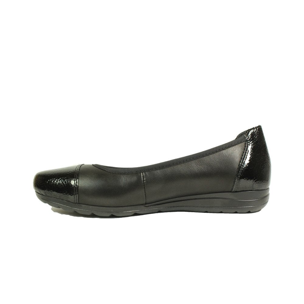 Rieker L9351 Ballet Shoe - Black - image 003 |ww_colour=black|ww_order=003|