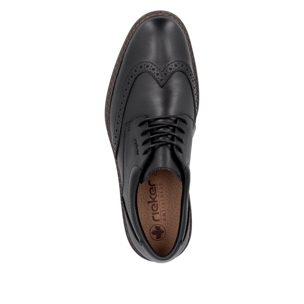 Rieker 17620 Lace Up Brogues - Black - image 008 |ww_colour=black|ww_order=008|