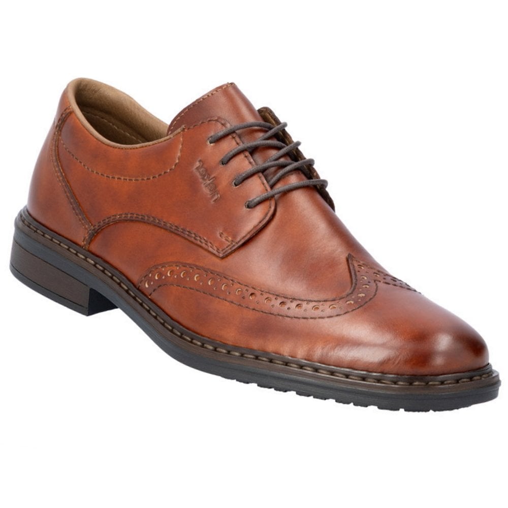 Rieker 17620 Lace Up Brogues - Peanut - image 001 |ww_colour=peanut|ww_order=001|