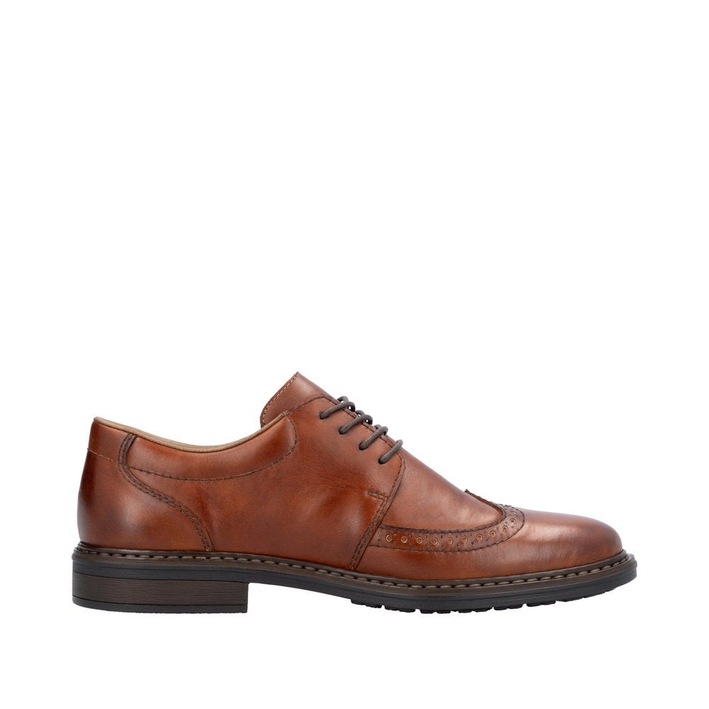 Rieker 17620 Lace Up Brogues - Peanut - image 002 |ww_colour=peanut|ww_order=002|