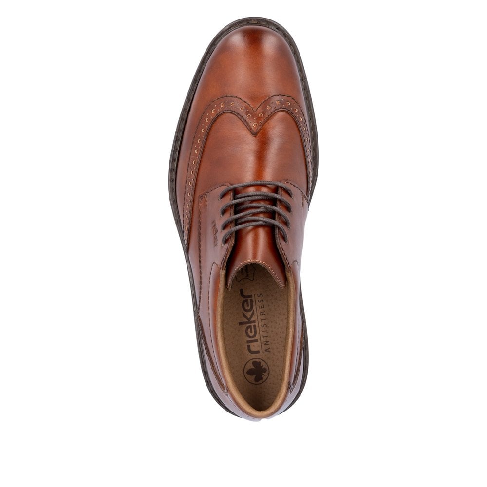 Rieker 17620 Lace Up Brogues - Peanut - image 009 |ww_colour=peanut|ww_order=009|