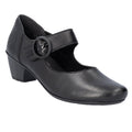 Rieker 41756 Heeled Shoe - Black - image 001 |ww_colour=black|ww_order=001|