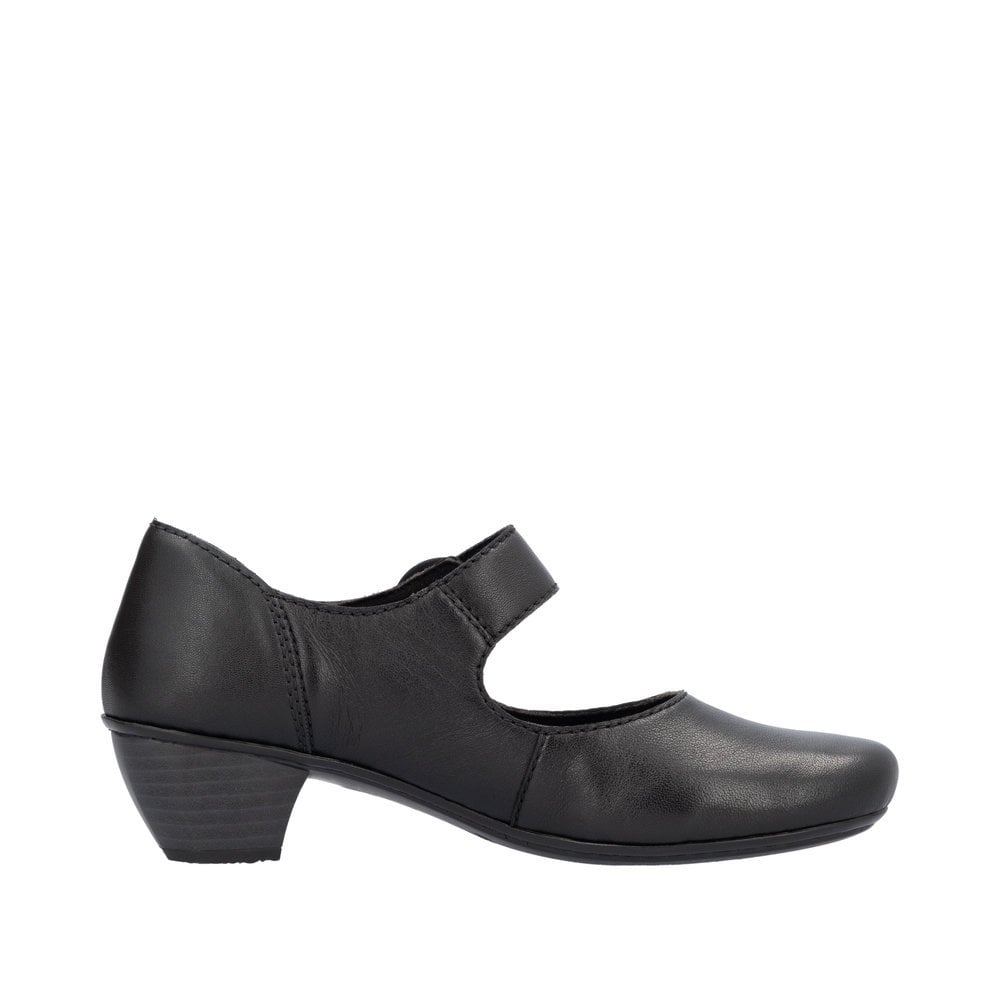 Rieker 41756 Heeled Shoe - Black - image 004 |ww_colour=black|ww_order=004|